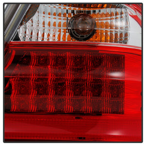 Xtune LED Tail Lights Mercedes W208 CLK (1998-2002) Red Clear