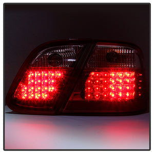 Xtune LED Tail Lights Mercedes W208 CLK (1998-2002) Red Clear