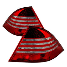 Load image into Gallery viewer, Xtune LED Tail Lights Mercedes W220 S-Class (2000-2005) Red Clear - Default Title Alternate Image
