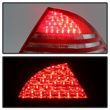 Load image into Gallery viewer, Xtune LED Tail Lights Mercedes W220 S-Class (2000-2005) Red Clear - Default Title Alternate Image