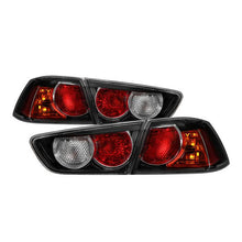 Load image into Gallery viewer, Xtune Tail Lights Mitsubishi Lancer (08-17) [OE-Style] Black Housing | Red or Smoked Lens - Clear Lens Alternate Image