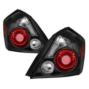 Xtune Tail Lights Nissan Altima Sedan (07-12) [OEM Style] Black Housing | Clear Lens