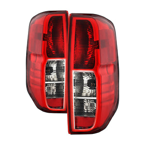 Xtune Tail Lights Nissan Frontier (2005-2013) [OEM Style] Red or Red Smoked Lens