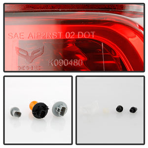 Xtune Tail Lights Nissan Frontier (2005-2013) [OEM Style] Red or Red Smoked Lens