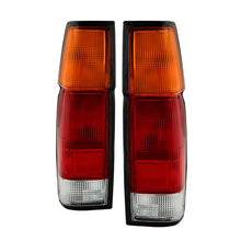 Load image into Gallery viewer, Xtune Tail Lights Nissan Hardbody Pickup/D21 (86-97) [OEM Style] Red Clear or Red Smoked Lens Alternate Image