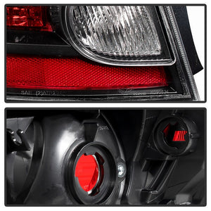 Xtune Tail Lights Nissan Sentra 2.5L SE-R & Spec-V (10-12) [OEM Style] Black or Chrome Housing