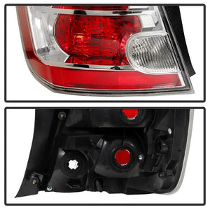 Xtune Tail Lights Nissan Sentra 2.5L SE-R & Spec-V (10-12) [OEM Style] Black or Chrome Housing