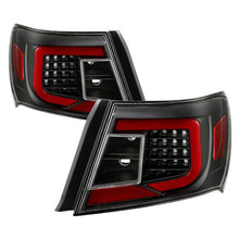 Load image into Gallery viewer, Xtune Tail Lights Subaru WRX (08-14) [w/ Light Bar LED] Black or Red Clear - Black Alternate Image