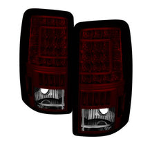 Load image into Gallery viewer, Xtune LED Tail Lights Chevy Suburban (00-06) [w/ Light Bar LED] Chrome or Black Housing - V2 Red Smoke - C Shape LED Alternate Image