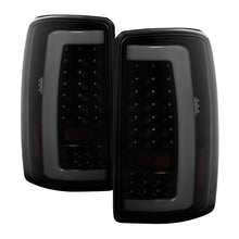 Load image into Gallery viewer, Xtune LED Tail Lights Chevy Suburban (00-06) [w/ Light Bar LED] Chrome or Black Housing - V2 Black Smoke - C Shape Light Bar Alternate Image