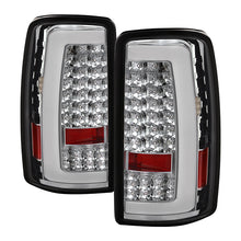 Load image into Gallery viewer, Xtune LED Tail Lights Chevy Suburban (00-06) [w/ Light Bar LED] Chrome or Black Housing Alternate Image