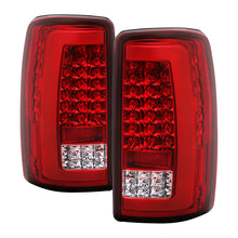 Load image into Gallery viewer, Xtune LED Tail Lights Chevy Suburban (00-06) [w/ Light Bar LED] Chrome or Black Housing Alternate Image