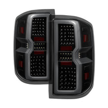 Load image into Gallery viewer, Xtune Tail Lights GMC Sierra 3500HD Dually (15-19) [Bulb Type Only / Light Bar Style] Black or Chrome Housing - Black / Smoke Alternate Image