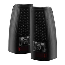 Load image into Gallery viewer, Xtune LED Tail Lights GMC Sierra 1500/2500/3500 (99-06) Classic (2007) Black or Chrome Housing - V1 Black Smoke Alternate Image