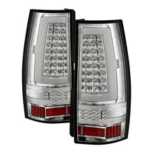 Load image into Gallery viewer, Xtune LED Tail Lights GMC Yukon/Yukon Denali (07-14) [w/ Light Bar LED] Chrome Housing / Red Smoked Lens Alternate Image