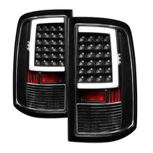Load image into Gallery viewer, Xtune LED Tail Lights Dodge Ram 1500 (09-18) [w/ C Style LED Bar] Chrome or Black Housing Alternate Image