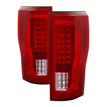 Load image into Gallery viewer, Xtune LED Tail Lights Ford F250 Superduty (17-19) Black or Chrome Housing Alternate Image