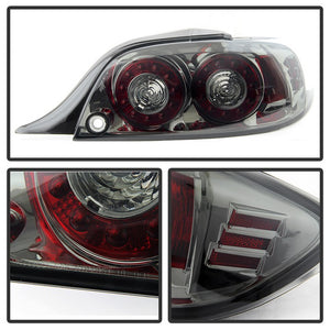 Xtune LED Tail Lights Mazda RX8 (04-08) Black Housing | Clear Lens or Chrome Housing | Smoked Lens