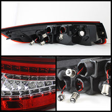 Load image into Gallery viewer, Xtune LED Tail Lights Porsche 911 997 (2005-2008) Red Clear Lens - V1 Red Clear Alternate Image
