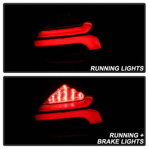 392.53 Spyder Tail Lights Ford Focus Hatchback (2015-2016-2017) Sequential LED Signal - Black or Red Clear - Redline360