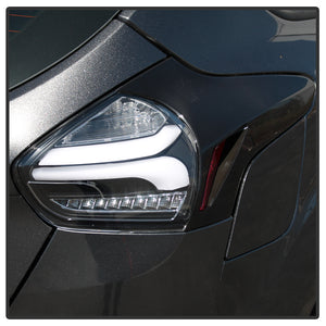 392.53 Spyder Tail Lights Ford Focus Hatchback (2015-2016-2017) Sequential LED Signal - Black or Red Clear - Redline360