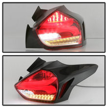 Load image into Gallery viewer, 392.53 Spyder Tail Lights Ford Focus Hatchback (2015-2016-2017) Sequential LED Signal - Black or Red Clear - Redline360 Alternate Image