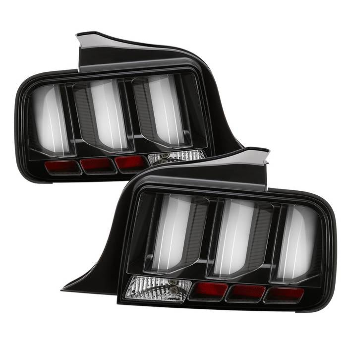 265.49 Spyder LED Tail Lights Ford Mustang (2005-2009) White, Black or Smoke - Redline360