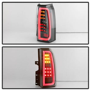 340.43 Spyder Tail Lights GMC Yukon / Yukon XL (2015-2019) LED - Black - Redline360