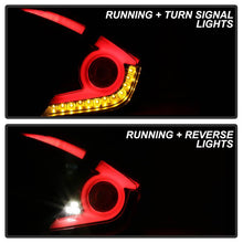 Load image into Gallery viewer, Spyder Tail Lights Honda Civic Sedan (2016-2019) LED Light Bar - Black or Black Smoke - Black Alternate Image