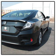 Load image into Gallery viewer, Spyder Tail Lights Honda Civic Sedan (2016-2019) LED Light Bar - Black or Black Smoke - Black Alternate Image