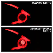 Load image into Gallery viewer, Spyder Tail Lights Honda Civic Sedan (2016-2019) LED Light Bar - Black or Black Smoke - Black Alternate Image