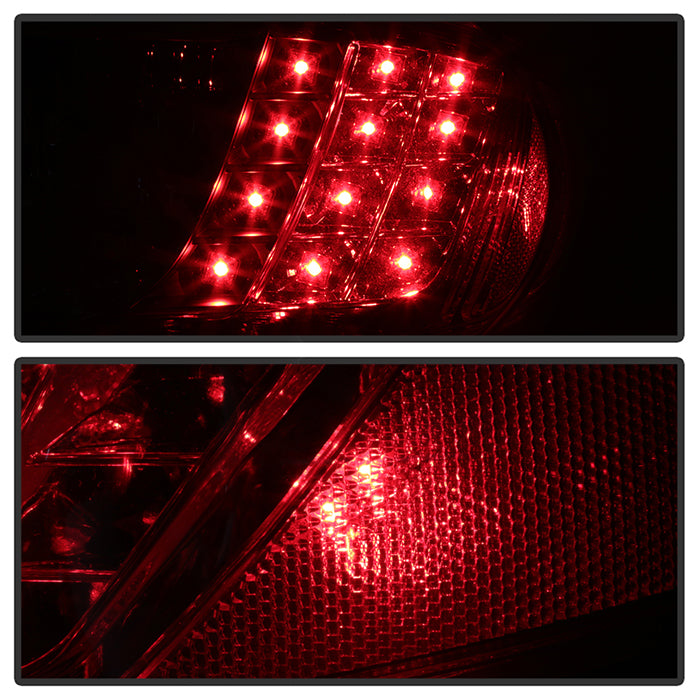 Spyder LED Tail Lights Mazda 6 4/5Dr (2003-2008) [Not fit Wagon] - Black