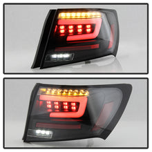 Load image into Gallery viewer, Spyder LED Tail Light Subaru WRX Sedan (08-11) Black Housing with Sequential LED Turn Signal - 5087966 - Default Title Alternate Image