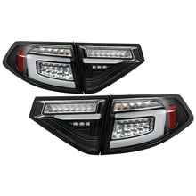 Load image into Gallery viewer, 452.48 Spyder Tail Lights Subaru WRX Wagon (2008-2014) Sequential LED Signal - Black or Black Smoke - Redline360 Alternate Image