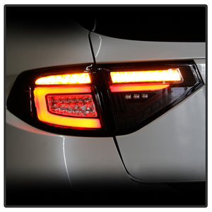 452.48 Spyder Tail Lights Subaru WRX Wagon (2008-2014) Sequential LED Signal - Black or Black Smoke - Redline360