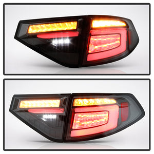 452.48 Spyder Tail Lights Subaru WRX Wagon (2008-2014) Sequential LED Signal - Black or Black Smoke - Redline360