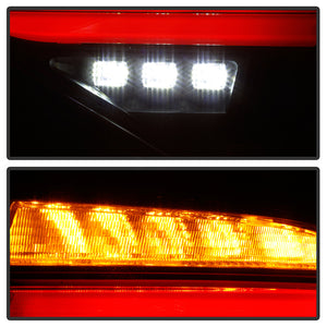 452.48 Spyder Tail Lights Subaru WRX Wagon (2008-2014) Sequential LED Signal - Black or Black Smoke - Redline360