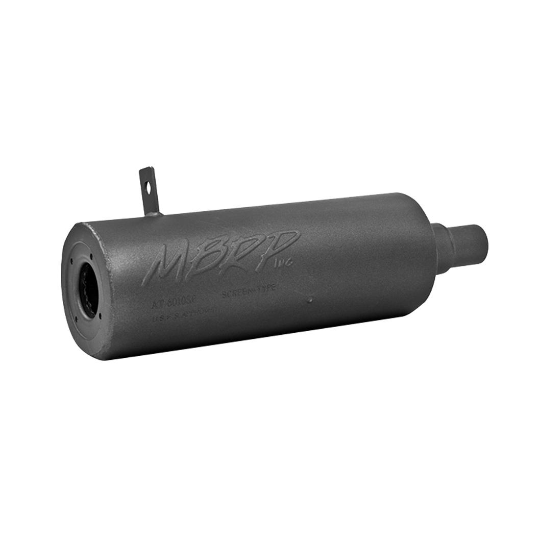 MBRP ATV Muffler/Slip-On Arctic Cat 375/400/500 (2002) [Combo Utility] Black