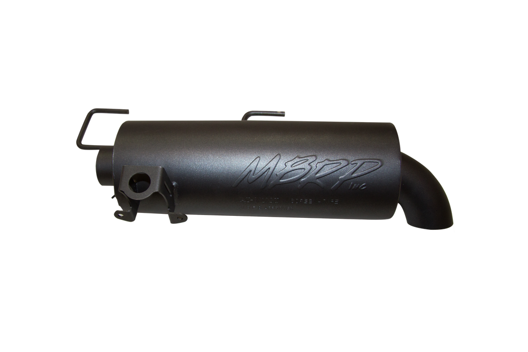 MBRP ATV Slip-on Combo Exhaust Polaris Sportsman 850 (09-16) 1000 High Lifter (2016) [Sport Muffler] Black