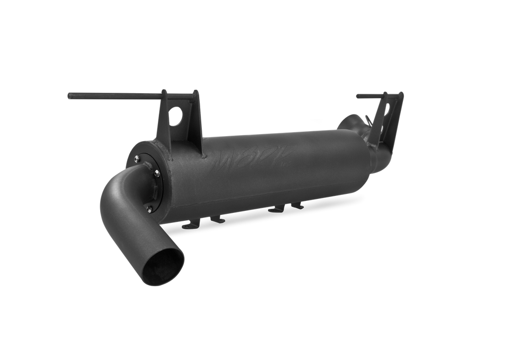 MBRP ATV Slip-on Combo Exhaust Polaris RZR (2011-2014) [Performance Muffler] Black