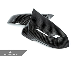 Autotecknic Replacement Mirror Covers BMW X1 E84 (10-15) [M Inspired] Carbon Fiber