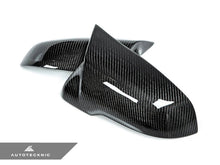 Load image into Gallery viewer, Autotecknic Replacement Mirror Covers BMW 4 Series F32/F33/F36 (13-20) [M Inspired] Carbon Fiber Alternate Image
