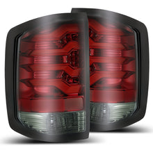 Load image into Gallery viewer, AlphaRex Tail Lights GMC Sierra 3500 HD Dually (2015-2019) Pro Series LED - Red Smoke Alternate Image