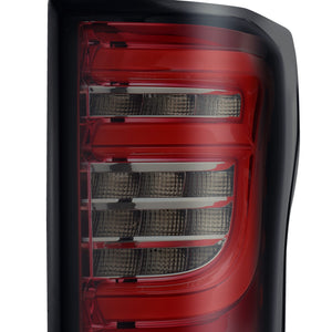 295.00 AlphaRex Tail Lights Ford F150 (2015-2020) Pro Series LED - Jet Black / Red Smoke - Redline360