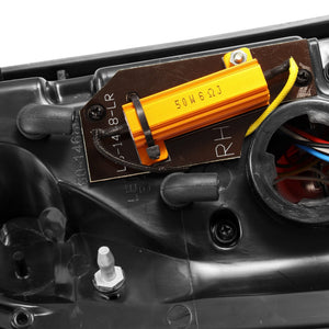 thumbnail image 2 of Smoke Red Tail Light Assembly Pair – Ford F150 F250 LD 1997-2004 & Super Duty 1999-2007 2 of 2