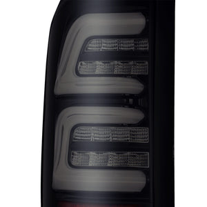 235.00 AlphaRex Tail Lights Ford F150 (1997-2003) F250/F350 Super Duty (1999-2016) Pro Series LED - Jet Black / Red Smoke - Redline360