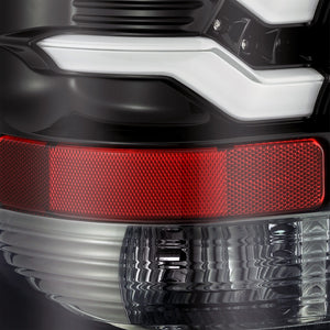 275.00 AlphaRex Tail Lights GMC Sierra 1500/2500 HD/3500 HD (2014-2018) Pro Series LED - Jet Black / Red Smoke - Redline360