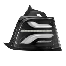 Load image into Gallery viewer, AlphaRex Tail Lights Tesla Model 3 (17-22) Model Y (20-22) Pro Series LED Jet Black - Default Title Alternate Image
