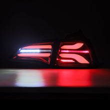 Load image into Gallery viewer, AlphaRex Tail Lights Tesla Model 3 (17-22) Model Y (20-22) Pro Series LED Jet Black - Default Title Alternate Image