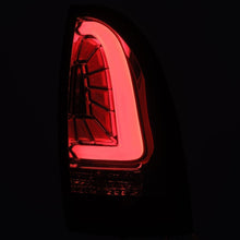 Load image into Gallery viewer, 285.00 AlphaRex Tail Lights Toyota Tacoma (2005-2015) Pro Series LED - Jet Black / Red Smoke - Redline360 Alternate Image